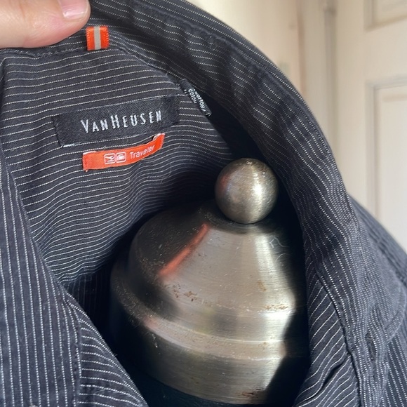 Men's Black Striped Shirt - Picture 6 of 6